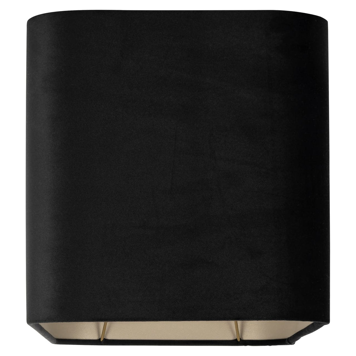 Richmond Interiors Lamp Shades Lampshade Maddy black rectangular House of Isabella UK