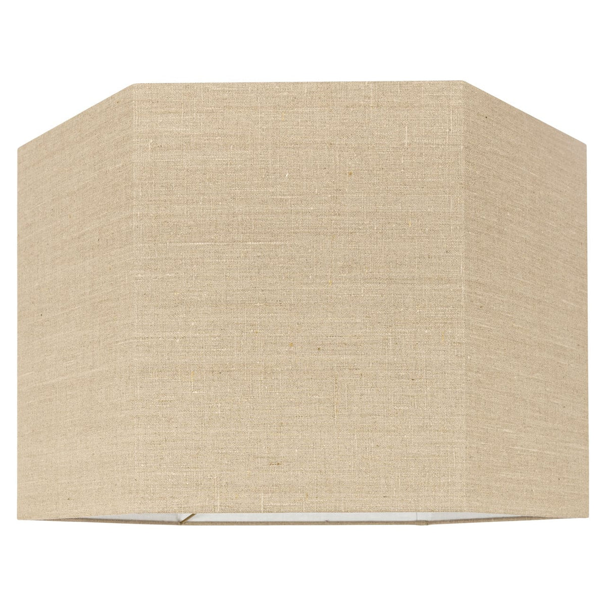 Richmond Interiors Lamp Shades Lampshade Sally sand hexagonal XL House of Isabella UK