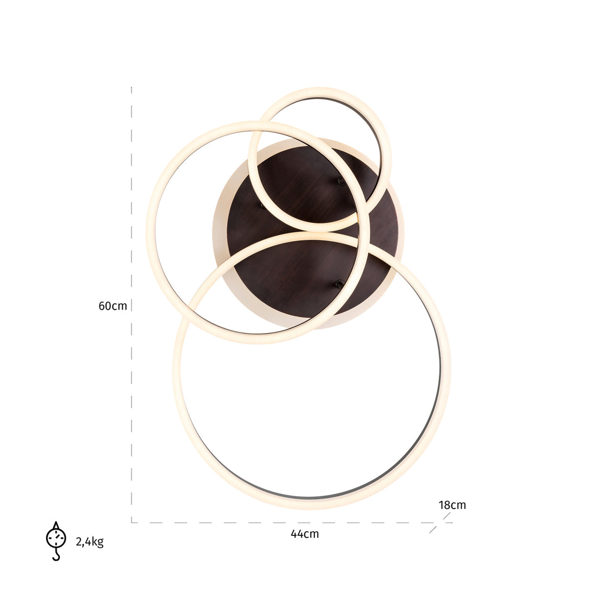 Richmond Interiors Lighting Ceiling light Mosa bronze House of Isabella UK