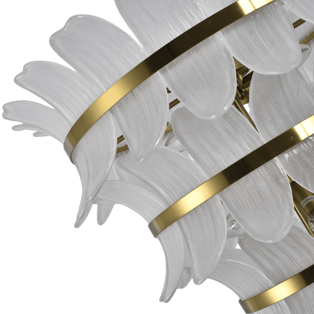 Richmond Interiors Lighting Chandelier Ameline brass antique House of Isabella UK