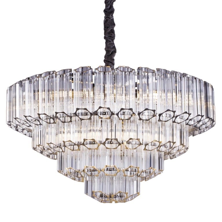 Richmond Interiors Lighting Chandelier Bece (Nikle Chrome) House of Isabella UK