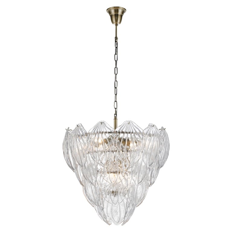 Richmond Interiors Lighting Chandelier Clay (Iridescent) House of Isabella UK