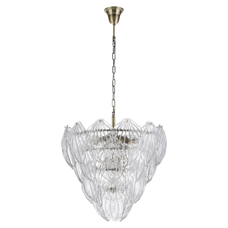 Richmond Interiors Lighting Chandelier Clay (Iridescent) House of Isabella UK