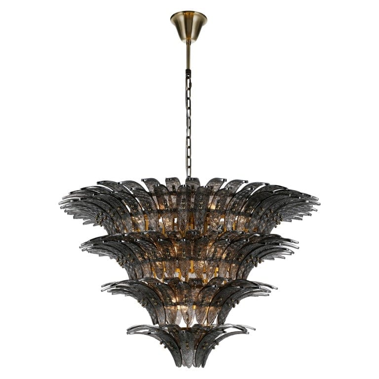Richmond Interiors Lighting Chandelier Cyrah (Black) House of Isabella UK