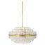 Richmond Interiors Lighting Chandelier Desire brushed gold medium House of Isabella UK