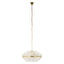 Richmond Interiors Lighting Chandelier Desire brushed gold medium House of Isabella UK