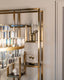 Richmond Interiors Lighting Chandelier Desire brushed gold small House of Isabella UK