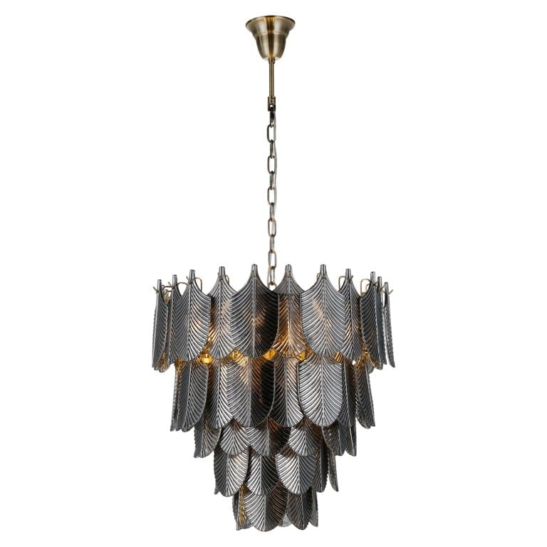 Richmond Interiors Lighting Chandelier Divine (Black) House of Isabella UK