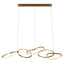 Richmond Interiors Lighting Chandelier Flyn brushed gold House of Isabella UK