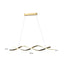 Richmond Interiors Lighting Chandelier Lorine brushed gold House of Isabella UK