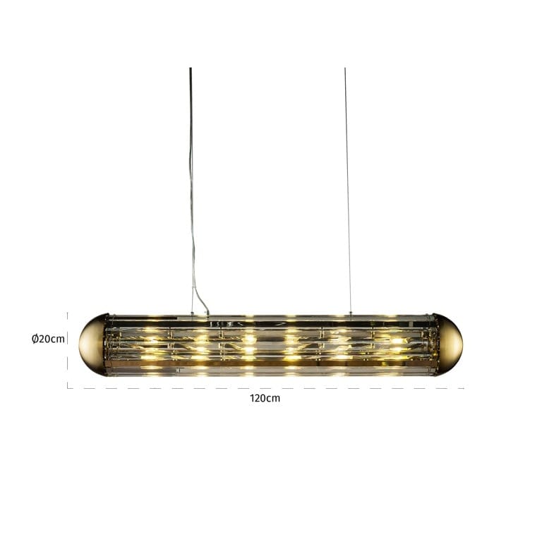 Richmond Interiors Lighting Chandelier Mula (Bronze) House of Isabella UK