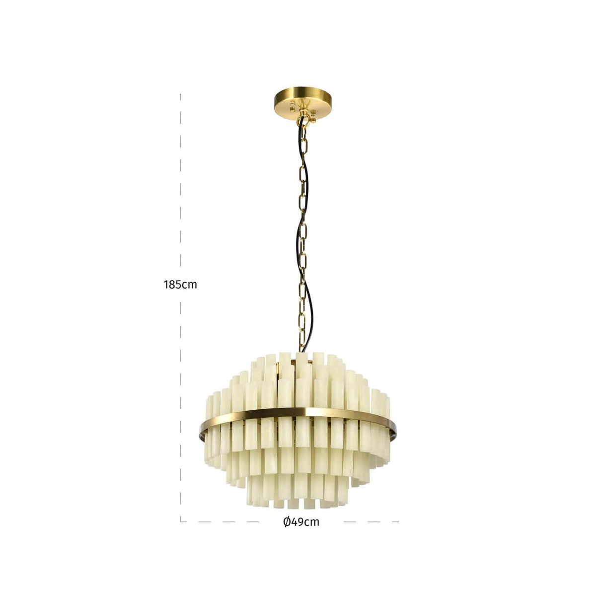 Richmond Interiors Lighting Chandelier Zerine white House of Isabella UK
