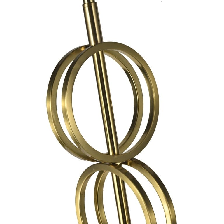 Richmond Interiors Lighting Floor lamp Blizz (Gold) House of Isabella UK