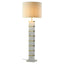 Richmond Interiors Lighting Floor lamp Celinae white including lampshade House of Isabella UK