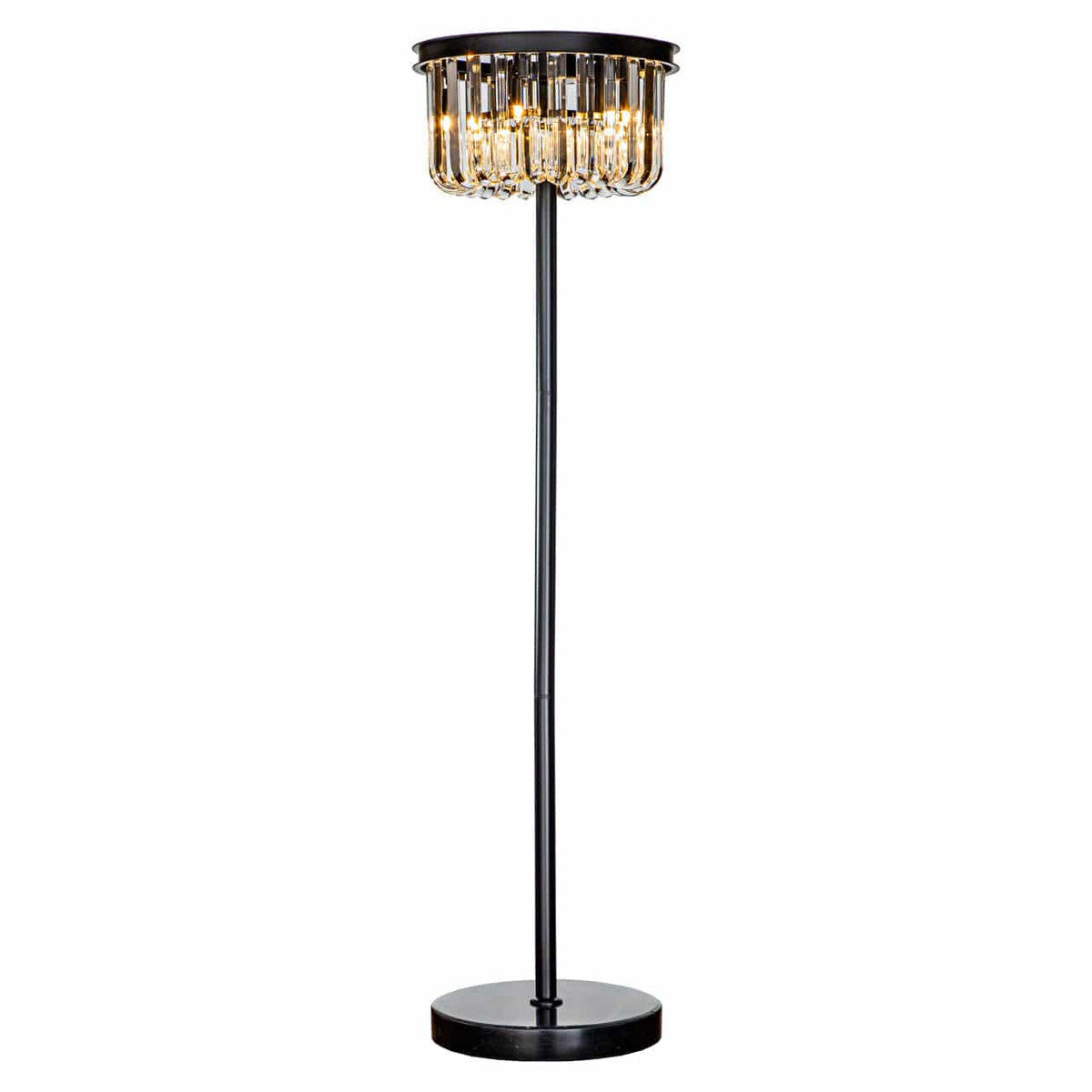 Richmond Interiors Lighting Floor lamp Dagmar black House of Isabella UK