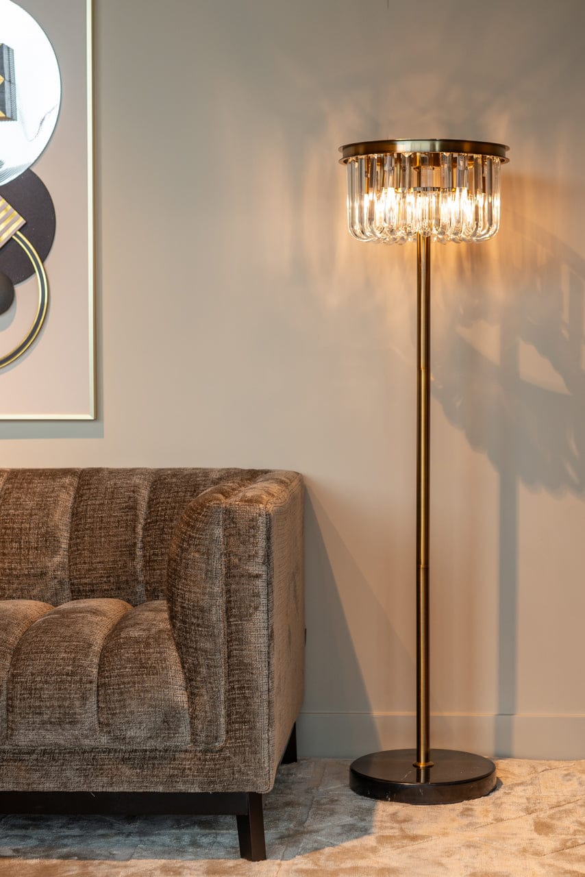 Richmond Interiors Lighting Floor lamp Dagmar bronze House of Isabella UK