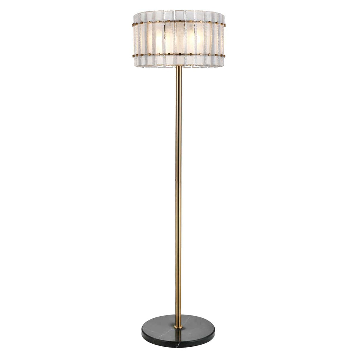 Richmond Interiors Lighting Floor lamp Feline brass antique House of Isabella UK