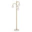 Richmond Interiors Lighting Floor lamp Janou gold House of Isabella UK