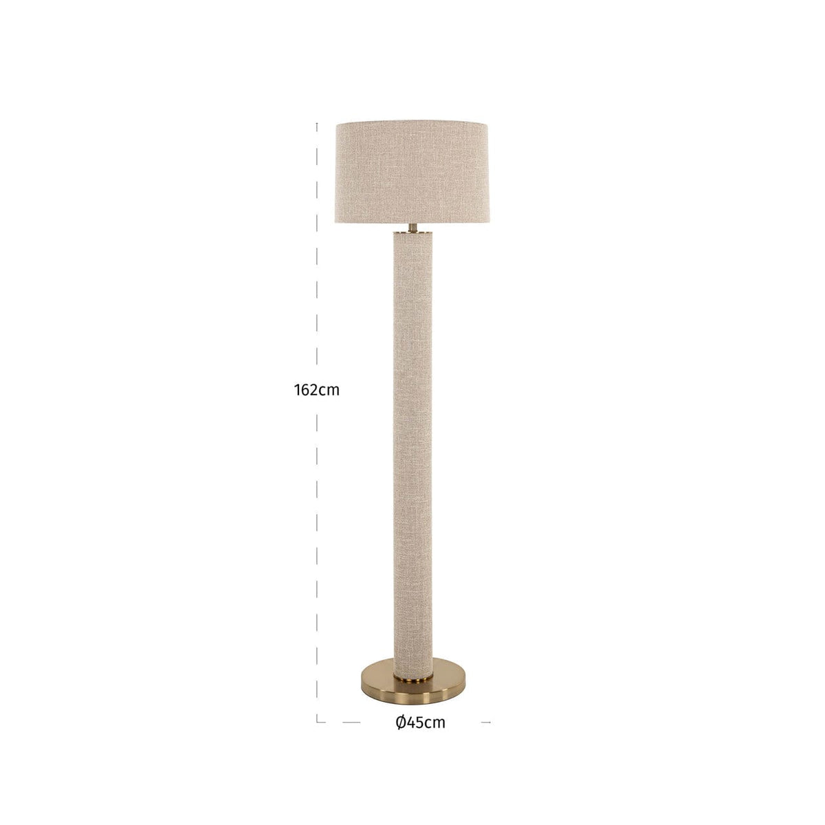 Richmond Interiors Lighting Floor lamp Joline beige House of Isabella UK