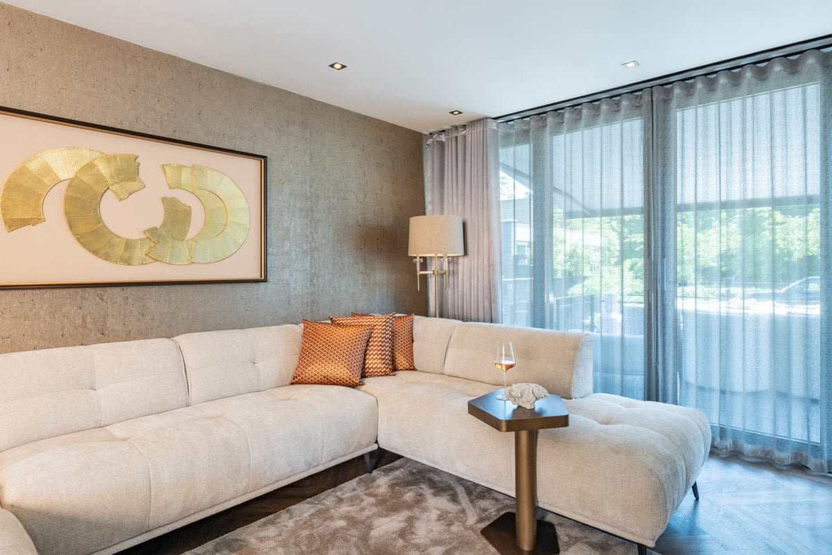 Richmond Interiors Lighting Floor lamp Josie brushed gold House of Isabella UK