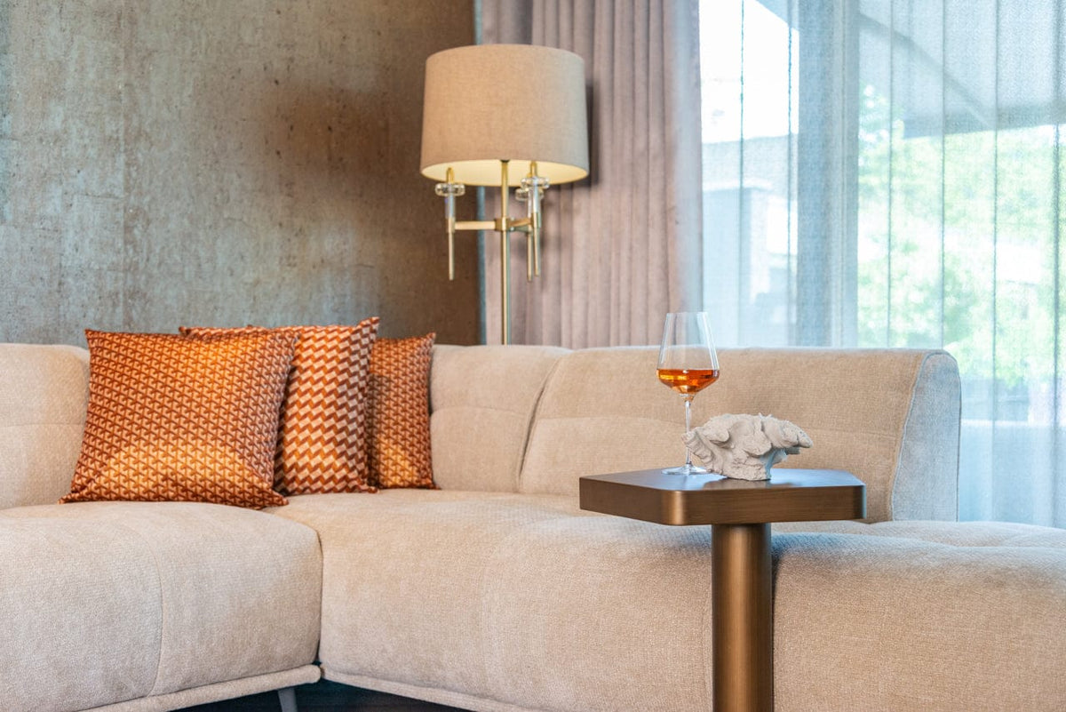 Richmond Interiors Lighting Floor lamp Josie brushed gold House of Isabella UK