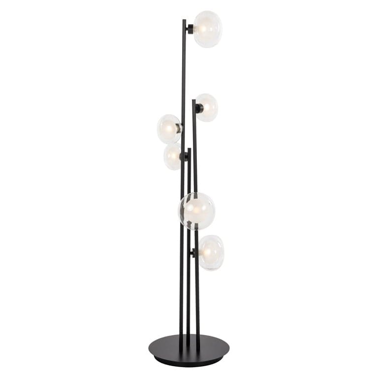 Richmond Interiors Lighting Floor lamp Luva black (Black) House of Isabella UK
