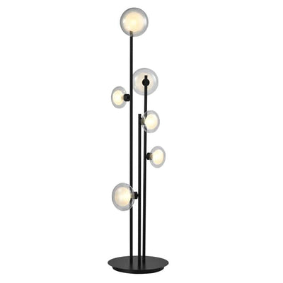 Richmond Interiors Lighting Floor lamp Luva black (Black) House of Isabella UK