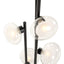 Richmond Interiors Lighting Floor lamp Luva black House of Isabella UK
