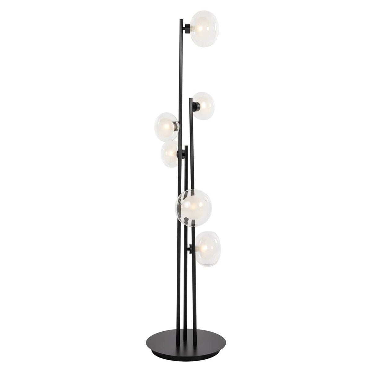 Richmond Interiors Lighting Floor lamp Luva black House of Isabella UK