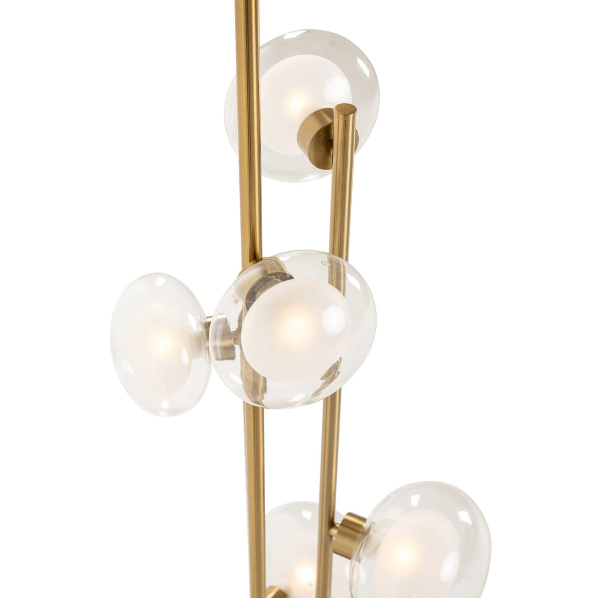 Richmond Interiors Lighting Floor lamp Luva brushed gold House of Isabella UK