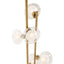 Richmond Interiors Lighting Floor lamp Luva brushed gold House of Isabella UK