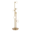 Richmond Interiors Lighting Floor lamp Luva brushed gold House of Isabella UK