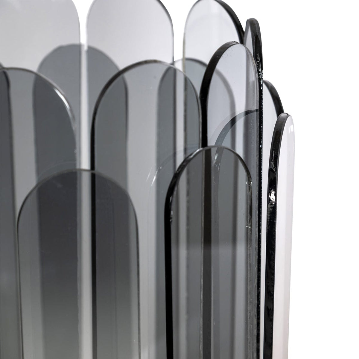 Richmond Interiors Lighting Hurricane light Daisey smoke small House of Isabella UK