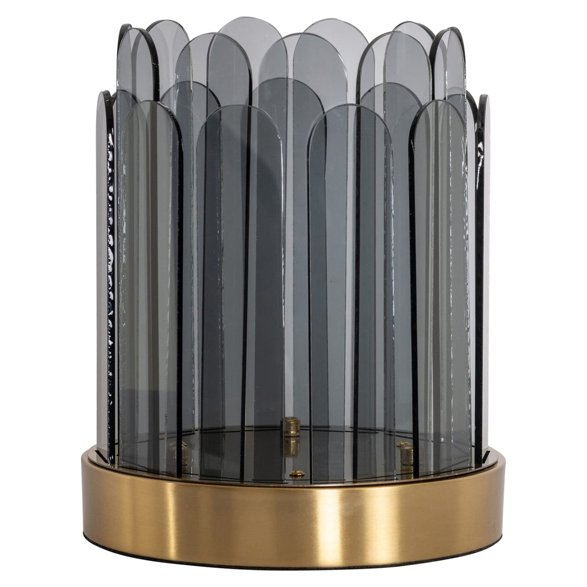 Richmond Interiors Lighting Hurricane light Daisey smoke small House of Isabella UK