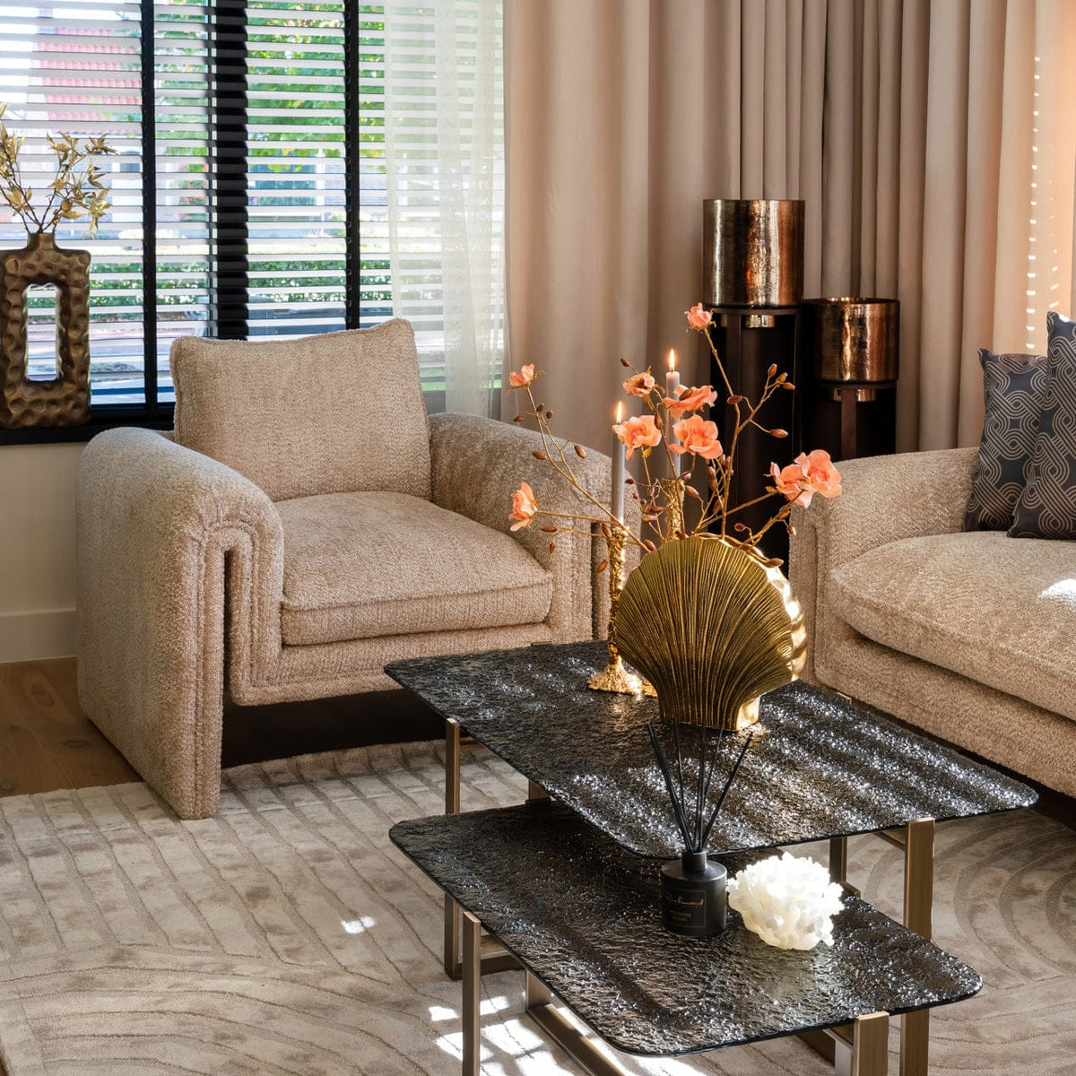 Richmond Interiors Lighting Hurricane light Dane large House of Isabella UK