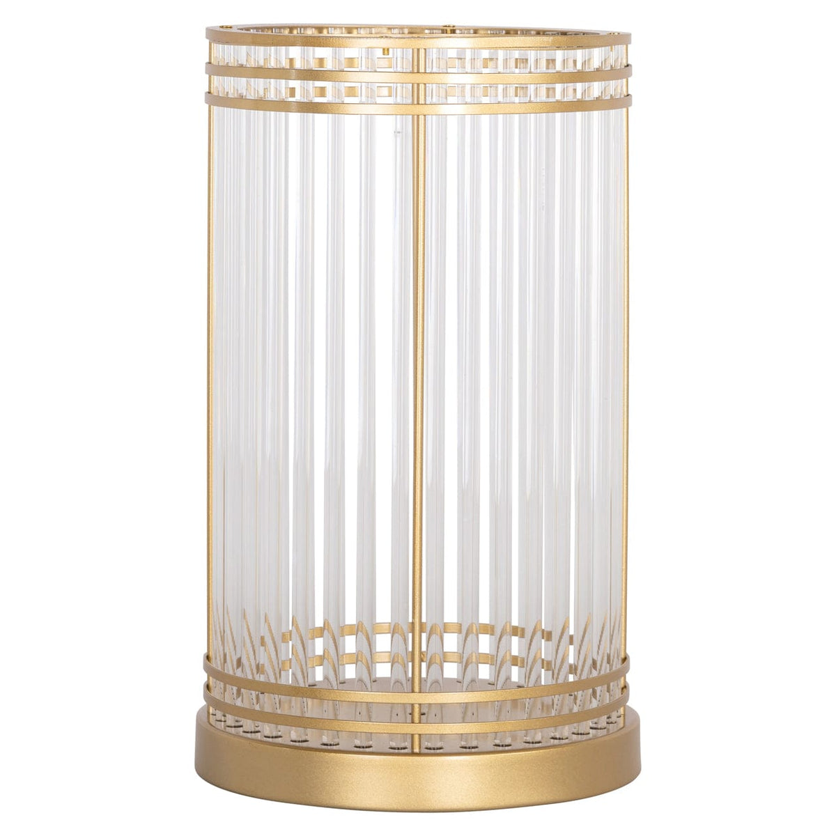 Richmond Interiors Lighting Hurricane light Dyara gold large House of Isabella UK