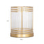 Richmond Interiors Lighting Hurricane light Dyara gold small House of Isabella UK