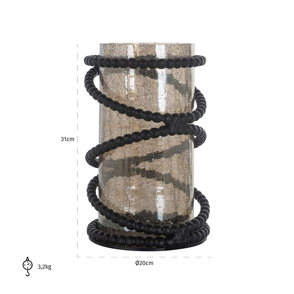 Richmond Interiors Lighting Hurricane light Edison House of Isabella UK