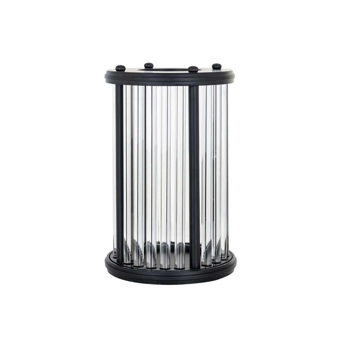 Richmond Interiors Lighting Hurricane light Faey black large House of Isabella UK