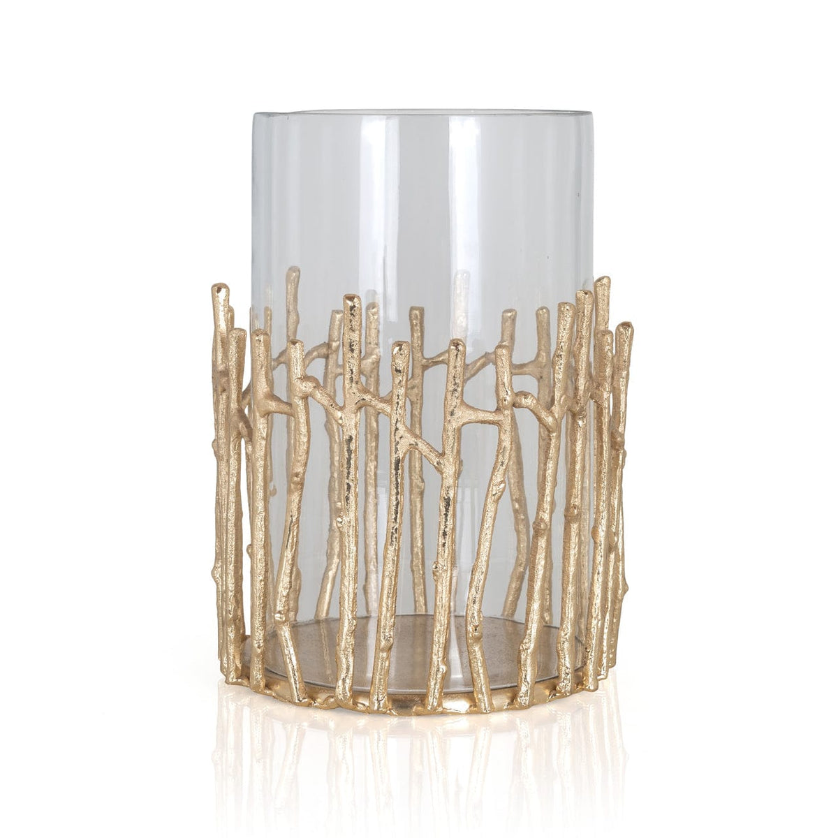 Richmond Interiors Lighting Hurricane light Loretta gold large House of Isabella UK