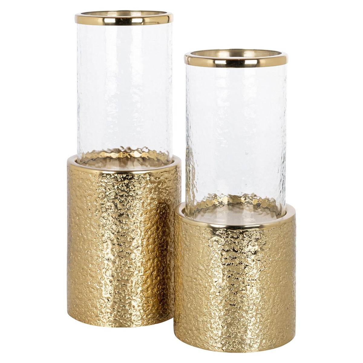 Richmond Interiors Lighting Hurricane light Marlou gold large House of Isabella UK