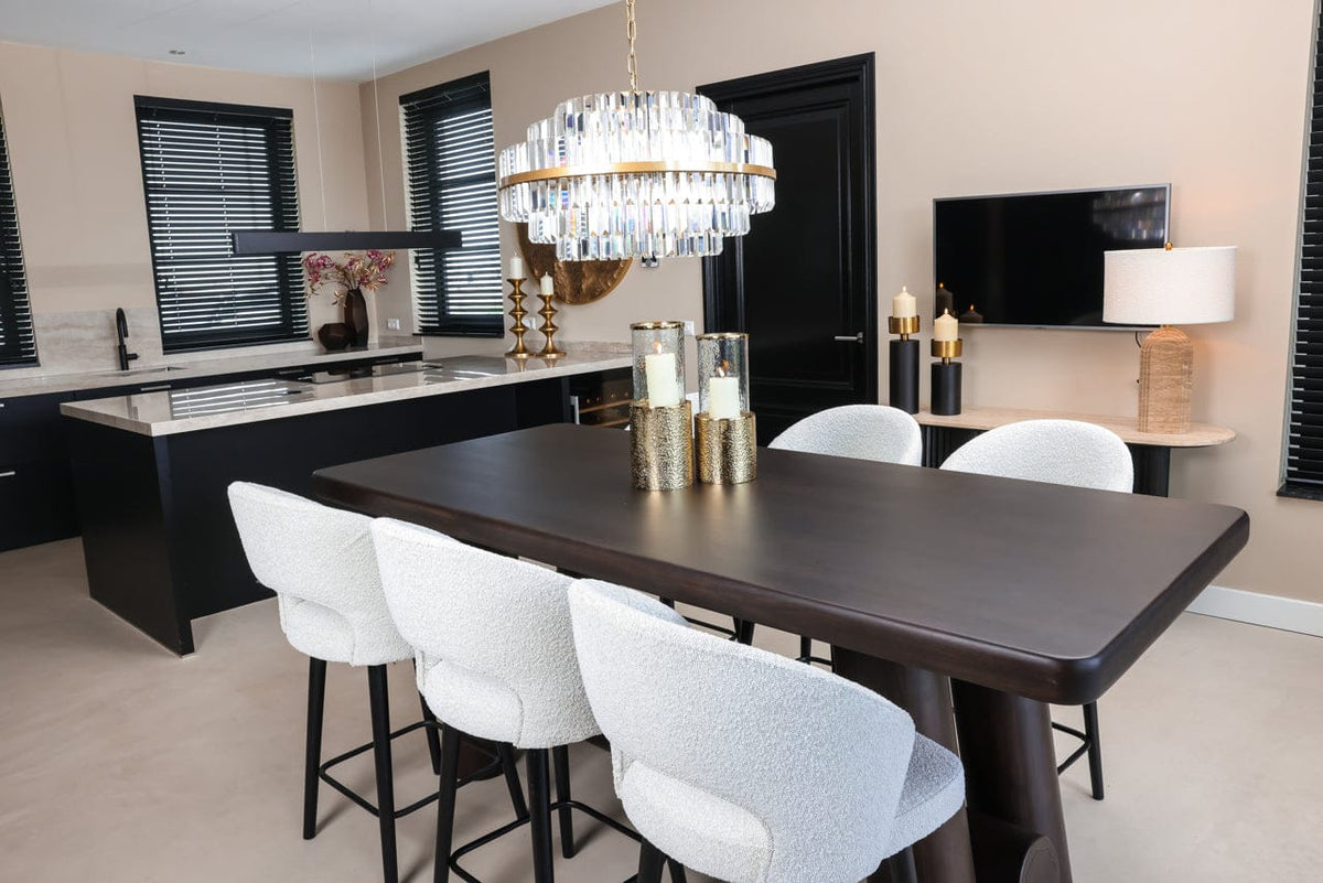 Richmond Interiors Lighting Hurricane light Marlou gold small House of Isabella UK