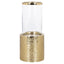 Richmond Interiors Lighting Hurricane light Marlou gold small House of Isabella UK