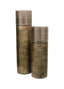 Richmond Interiors Lighting Hurricane light Mayce gold small House of Isabella UK