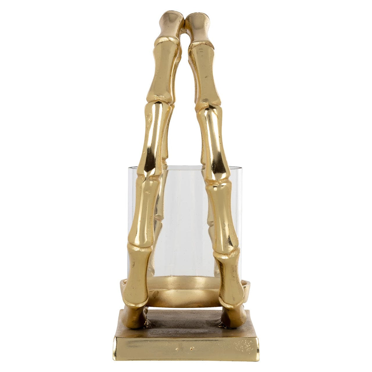 Richmond Interiors Lighting Hurricane light Merlyn gold small House of Isabella UK