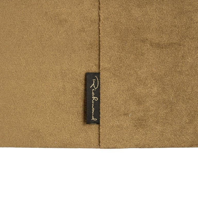 Richmond Interiors Lighting Lampshade Addy gold velvet ovale (Gold) House of Isabella UK