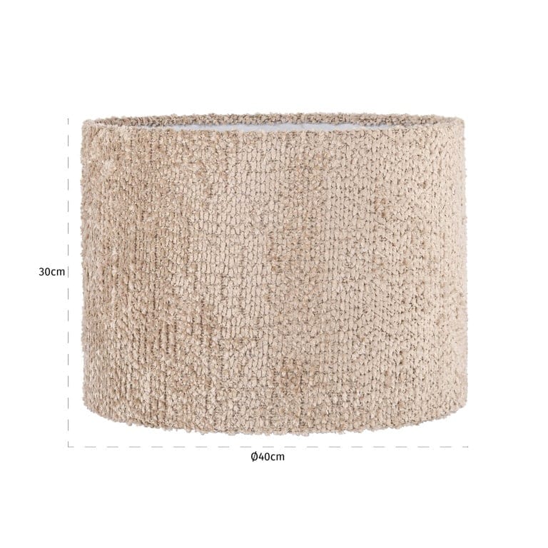 Richmond Interiors Lighting Lampshade Emily 40Ø lovely beige (Be Lovely 170 Beige) House of Isabella UK