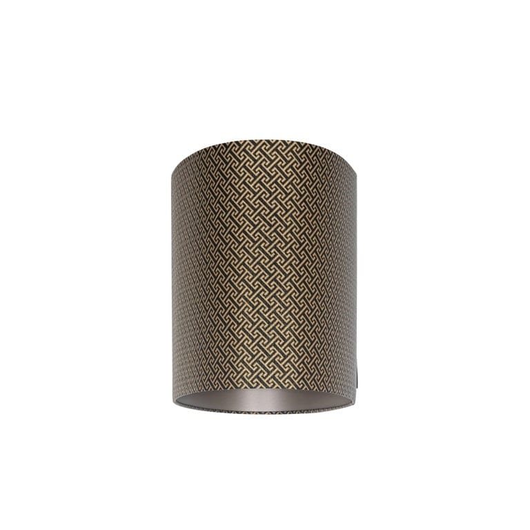 Richmond Interiors Lighting Lampshade Geo ovale (Donna-21056-Geo Classic Big 9999 Black) House of Isabella UK