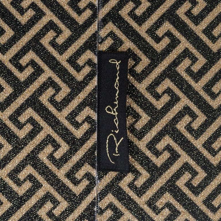 Richmond Interiors Lighting Lampshade Geo rectangle (Donna-21056-Geo Classic Big 9999 Black) House of Isabella UK