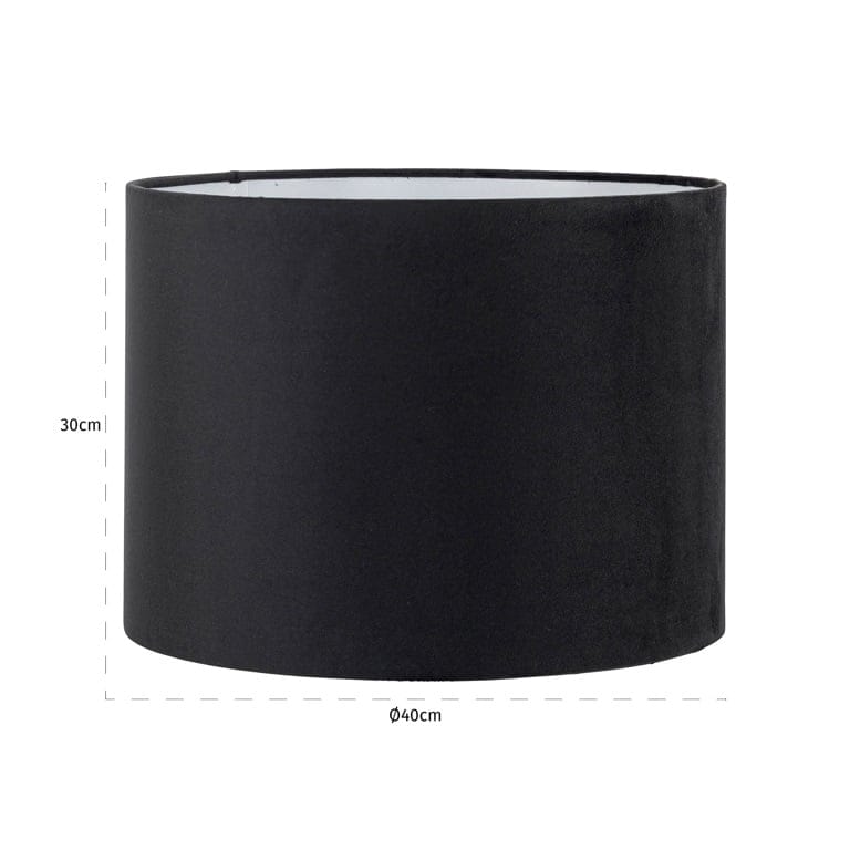 Richmond Interiors Lighting Lampshade Jaylinn 40Ø black (Black) House of Isabella UK